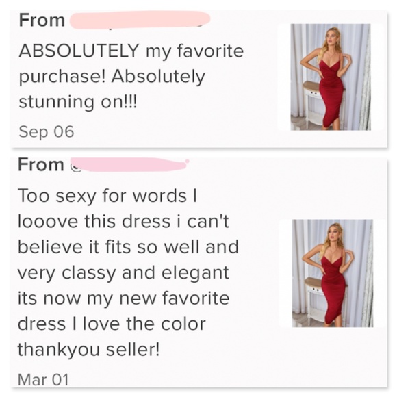 Burgundy Ruched Slim V-Neck Cami Midi Dress - Picture 9 of 15